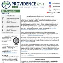 Pic of 1st pg of may newsletter