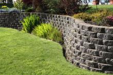 Pic of a retaining Wall