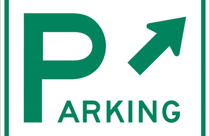 Picture of parking sign. 